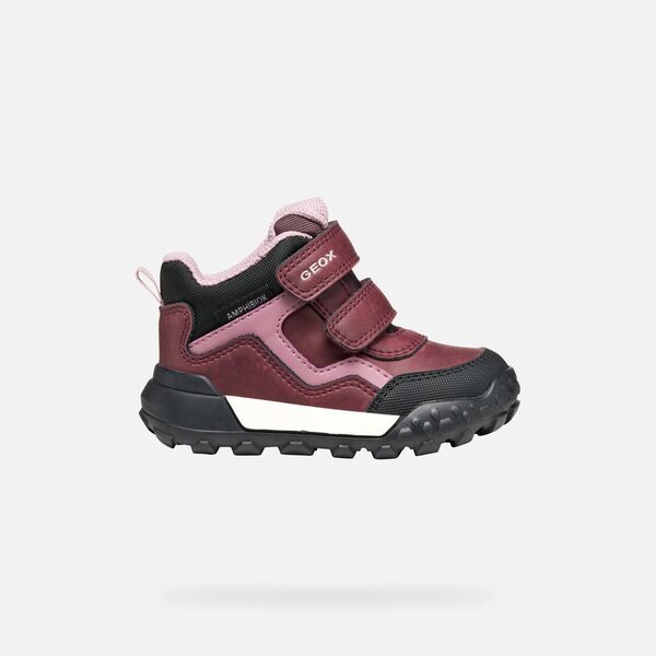 Geox ботинки B trekkyup Burgundy/Rose - Geox