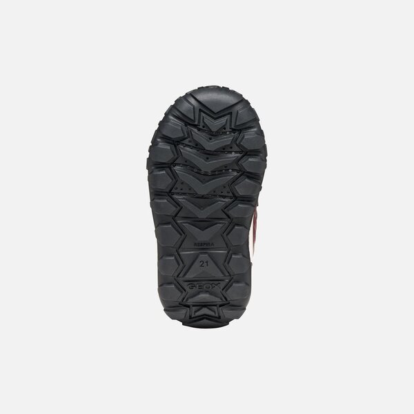 Geox ботинки B trekkyup Burgundy/Rose - Geox