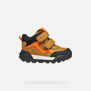 Geox boots B trekkyup Dk Yellow/Black - Geox
