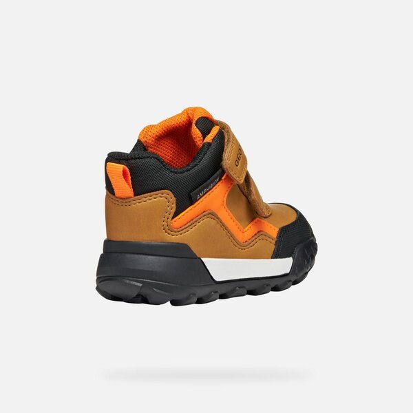 Geox boots B trekkyup Dk Yellow/Black - Geox