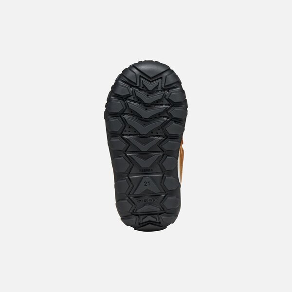 Geox boots B trekkyup Dk Yellow/Black - Geox