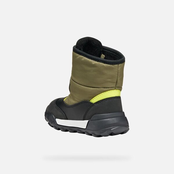 Geox saapad B trekkyup Mimetic/Lime - Geox