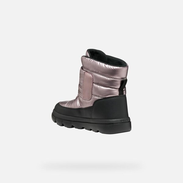 Geox ботинки J willaboom Lt Lilac/Black - Geox