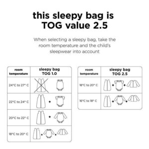 Done by Deer sleeping bag TOG 2.5 Playground 70 cm Blue - Done by Deer