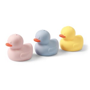 BabyOno silicone bath toys 3pcs, Ducks - BabyOno
