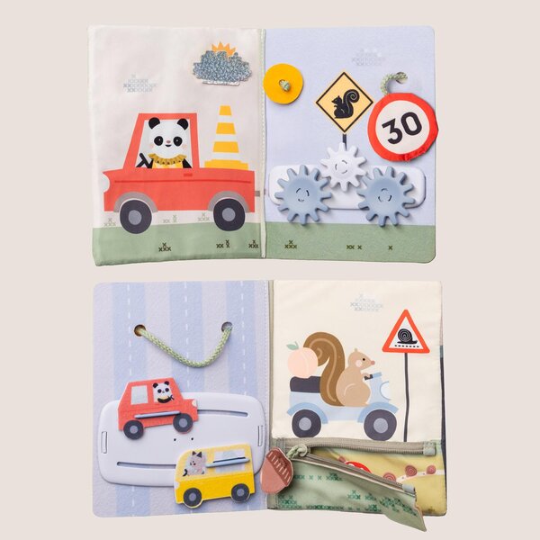 Taf Toys car toy Ride Time Busy Book - Taf Toys