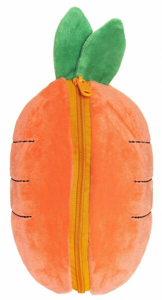 Teddykompaniet soft toy 20cm, Bunny in Carrot with zip  - Teddykompaniet
