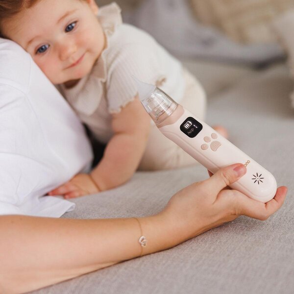 BabyOno назальный аспиратор Beige - BabyOno