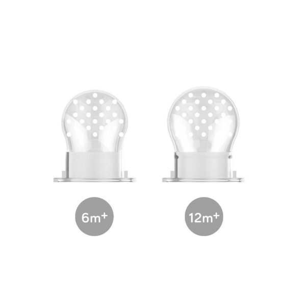 BabyOno Twist-out baby food feeder Dino Beige - BabyOno