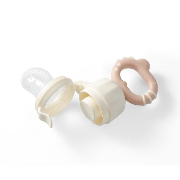 BabyOno Twist-out baby food feeder Dino Beige - BabyOno
