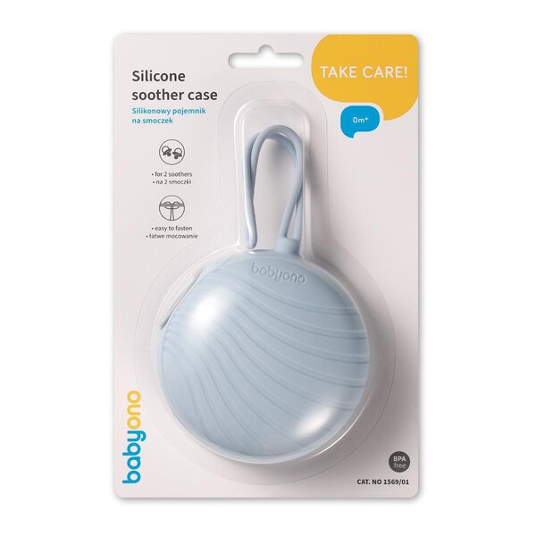 BabyOno silikoonist lutikarp Blue - BabyOno