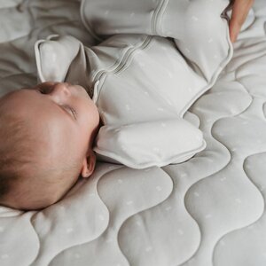 Tinynord tekk Beige Logo Print/ White - Tinynord