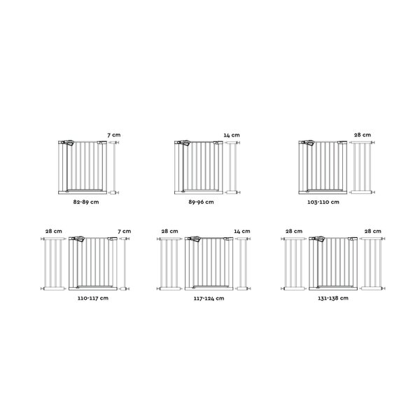 Tinynord gate extension GIA 7cm
 - Tinynord