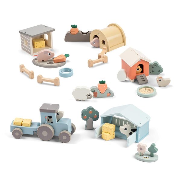 Done by Deer Tiny farm play set Clucky - Done by Deer