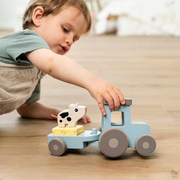 Done by Deer Tiny farm tractor Dotti Blue - Done by Deer