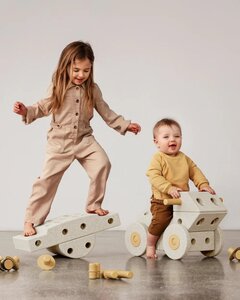Modu building blocks Dreamer Set Sand Grey/Honey Yellow - Modu