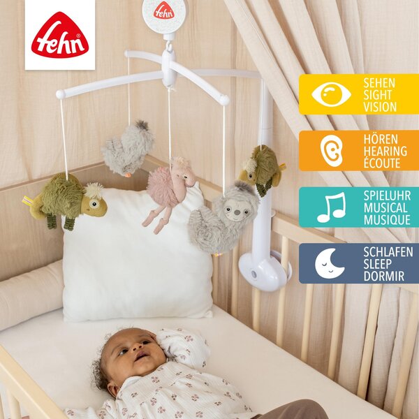 Fehn musical mobile Lazy, Crazy & Pink - Fehn