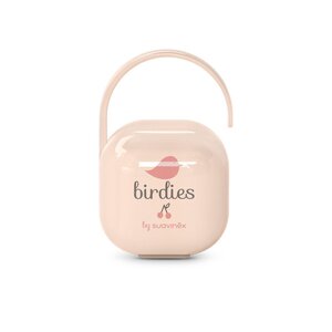 Suavinex soother case Birdies Pink - Suavinex