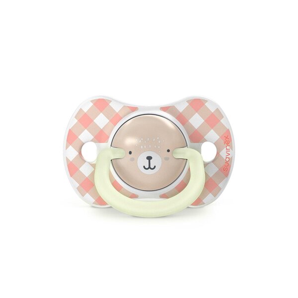 Suavinex symmetrical soothers 2pcs, 0/6m Wild & Free Pink - Suavinex
