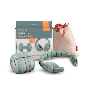 Zazu Ear Protection 2-in-1 Baby/Toddler Sage - Zazu