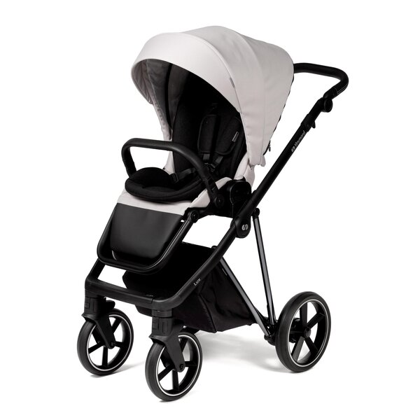 Tinynord Lux vankrikomplekt Champagne Beige, Chrome Black - Tinynord