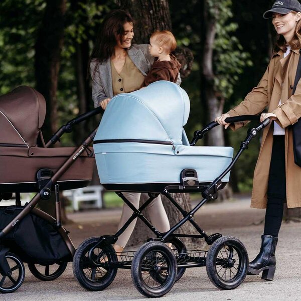 Tinynord Active комплект коляски Dark Chocolate, Onyx Brown - Tinynord
