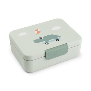 Done by Deer lunch box with divider Playground Green - Done by Deer