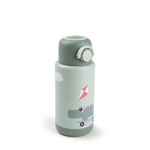 Done by Deer Insulated bottle Playground 340ml Green - Nuvita