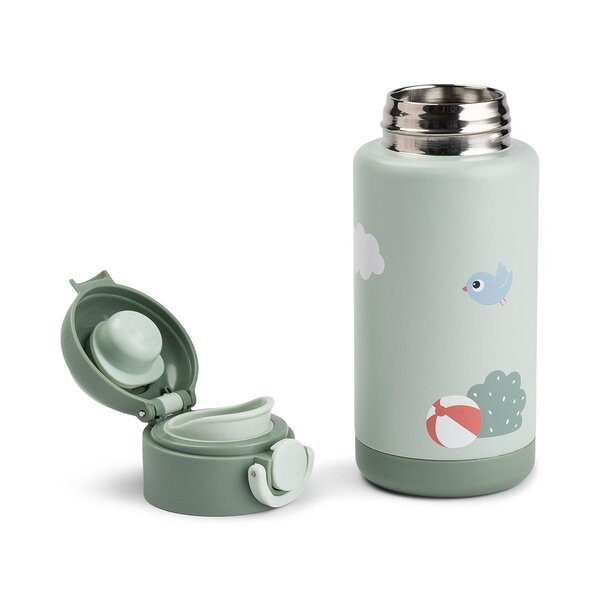 Done by Deer Insulated bottle Playground 340ml Green - Done by Deer