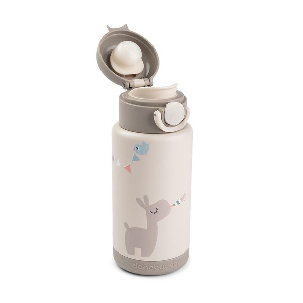 Done by Deer Insulated bottle Celebration 340ml Sand - Done by Deer
