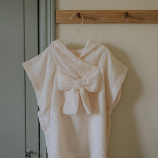 Elodie Details Bath Poncho 50x53cm, Creamy White - Elodie Details