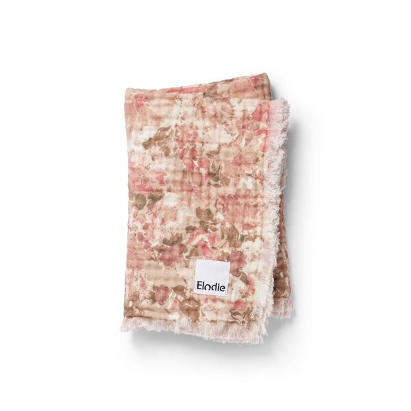 Elodie Details soft cotton blanket 75x100cm, River Rose - Elodie Details