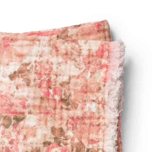 Elodie Details soft cotton blanket 75x100cm, River Rose - Elodie Details