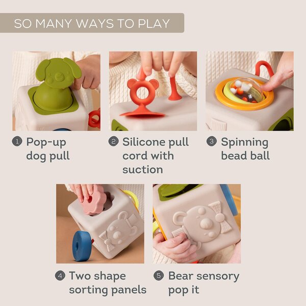 Taf Toys educational toy Peek & Play Cube - Taf Toys