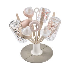 Beaba Flower foldable draining rack Clay - Beaba