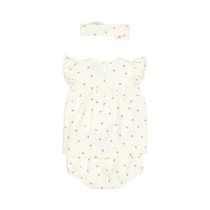 Dirkje 3 pc set, Dress ss, Bloomers, Headband - Dirkje