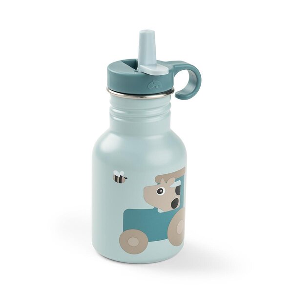 Done by Deer бутылочка Tiny Farm 350ml Blue - Done by Deer