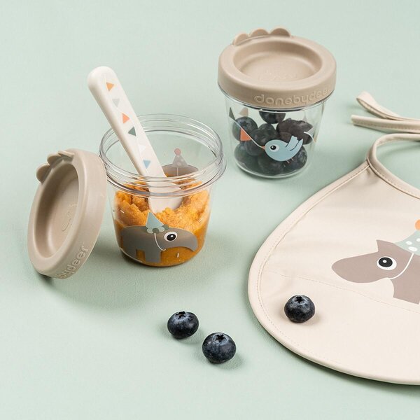 Done by Deer Foodie cutlery set Celebration Sand - Done by Deer