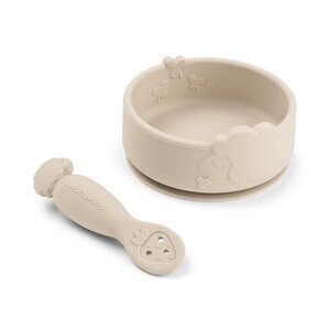 Done by Deer Stick&Stay learning meal set Sheepy Sand - Done by Deer