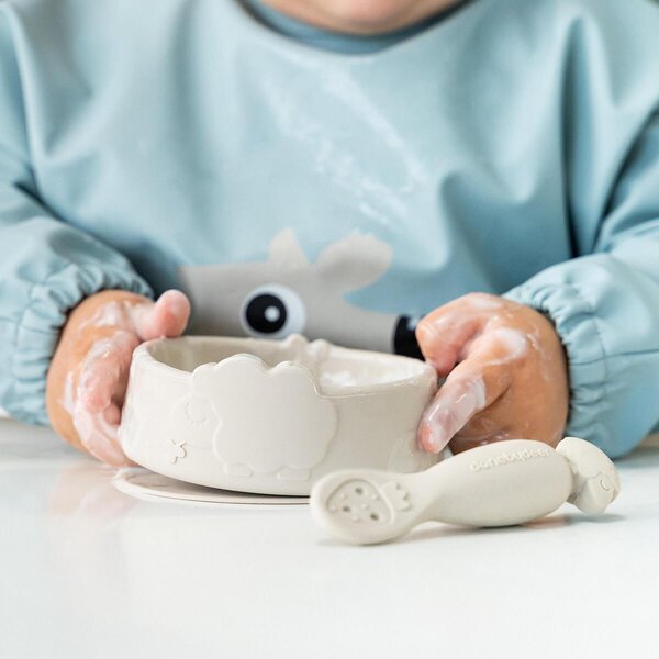 Done by Deer Stick&Stay learning meal set Sheepy Sand - Done by Deer