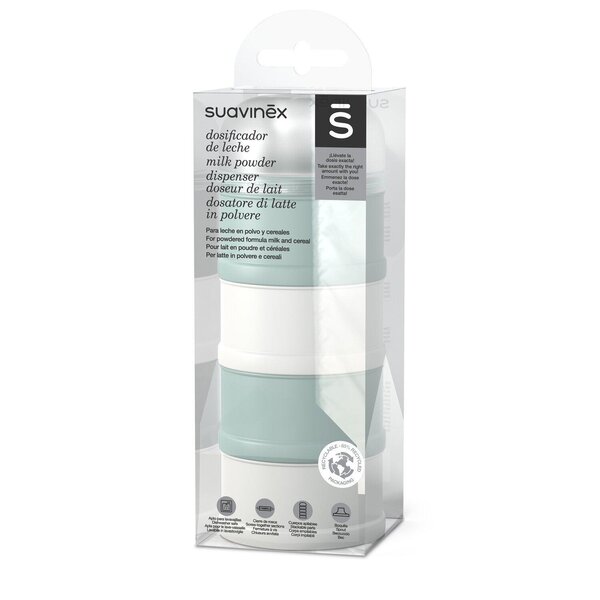 Suavinex контейнеры для хранения молока Bonhomia Green - Suavinex