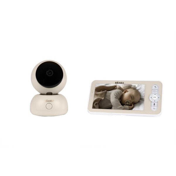 Beaba Zen Premium video baby monitor, no plug Clay - Beaba
