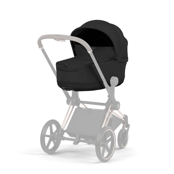 Cybex Priam Style vankrikomplekt Sepia Black,  Chrome Brown raam - Cybex
