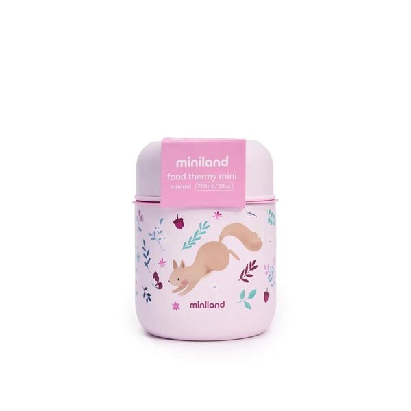 Miniland Insulated food jar 280ml, Thermy Mini Squirrel Squirrel - Miniland