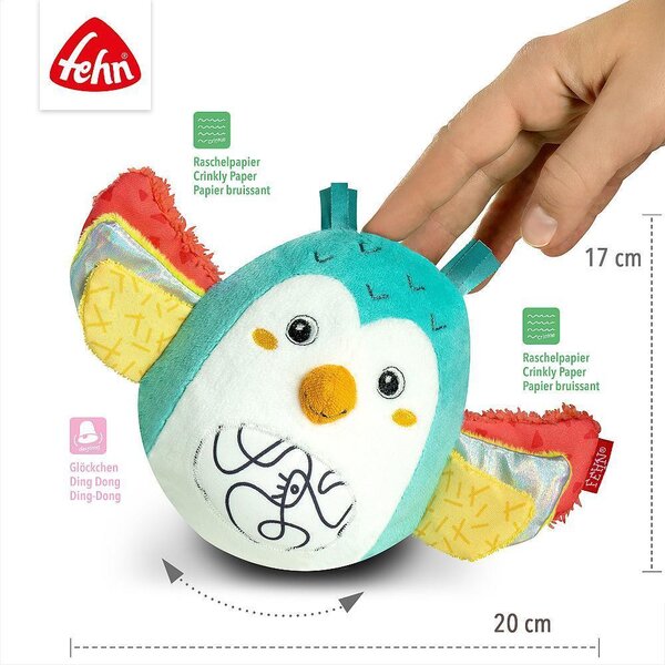 Fehn развивающая игрушка Roly poly Owl - Fehn