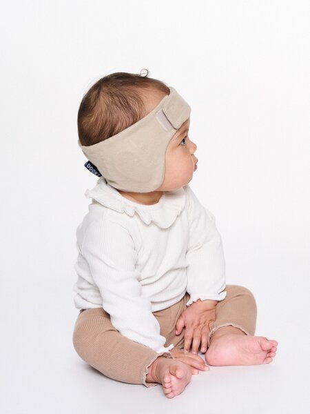 Dooky headband Baby Ear Protection 0-6m Beige - Dooky
