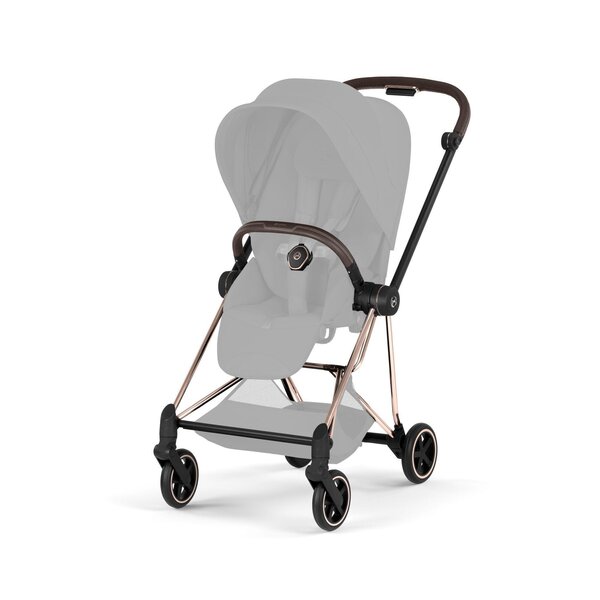 Cybex Mios Style jalutuskäru Cozy Beige, Rose Gold raam - Cybex