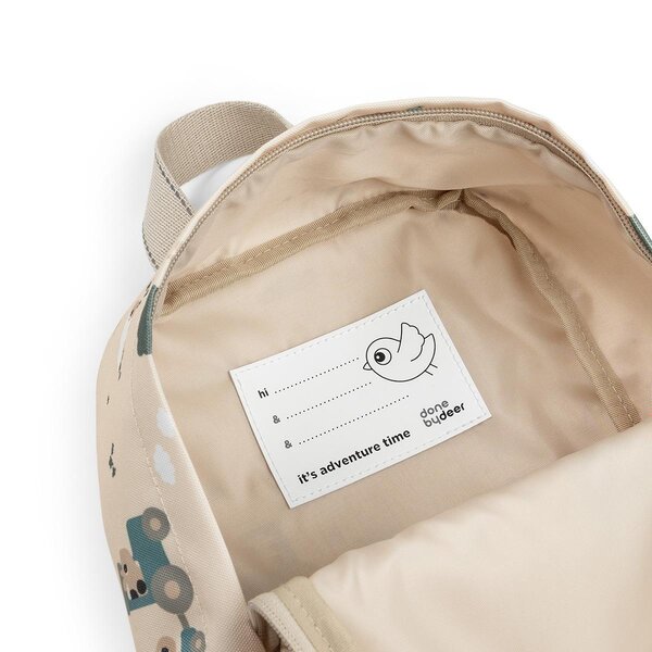 Done by Deer kids backpack Tiny farm 4 L Sand - Done by Deer