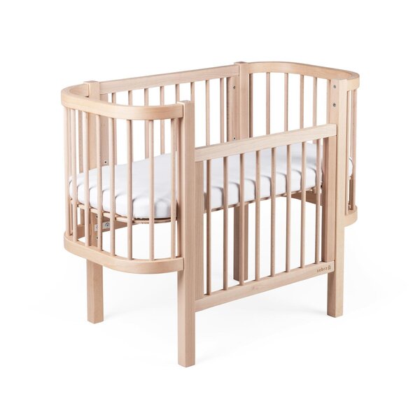 Sebra Bedside Crib, Wooden Edition - Sebra