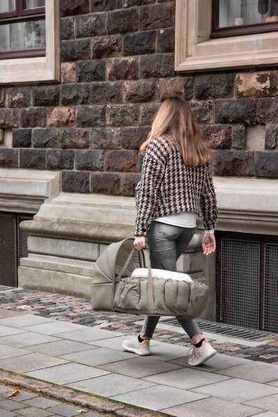 Sebra 3-in-1 beebipesa, Dark Olive - Sebra